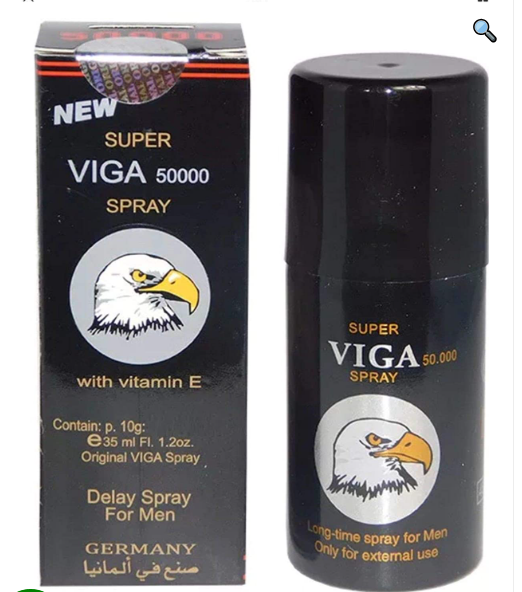 Viga Spray 50000 | Strong Delay For Men 35ml | Timing Spray