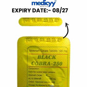 Black Cobra 250mg  ( 10 Tablet )
