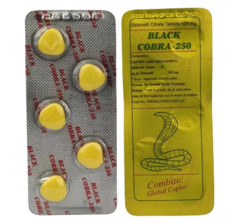 Black Cobra 250mg  ( 10 Tablet )